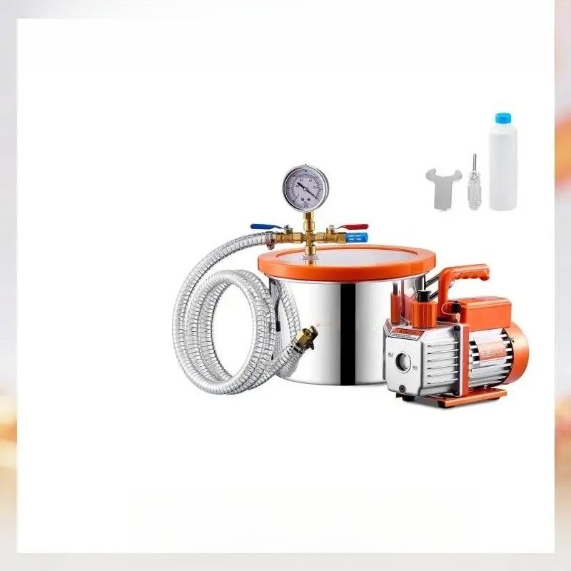 Vacuum Degassing Chamber 3 Gallon Pump - Câmara de Vácuo de 1.5 /