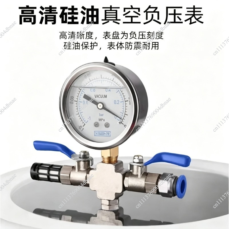 Câmara de Desgaseificação a Vá - Vacuum Chamber Stainless Steel Acrylic Lid avaliação e preço