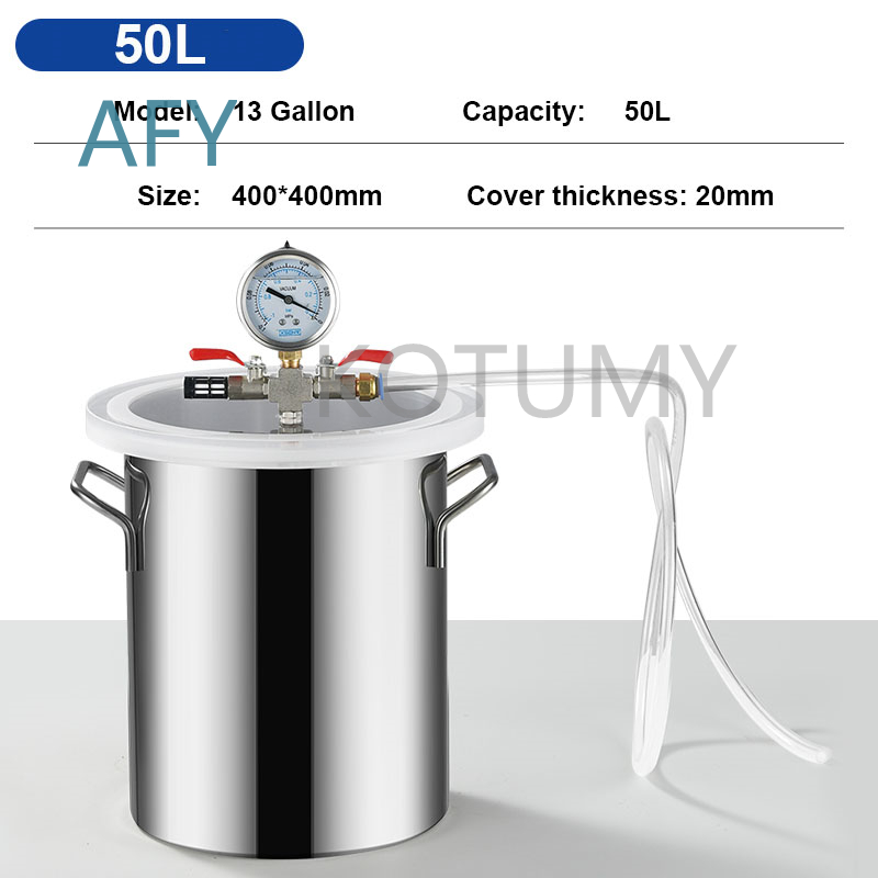 Câmara de Desgaseificação a Vá - Vacuum Chamber Stainless Steel Acrylic Lid avaliação e preço