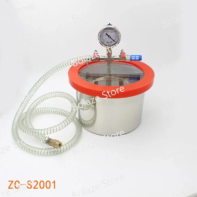 Câmara de Desgasificação a Vác - Vacuum Chamber Stainless Steel Acrylic Lid avaliação e preço