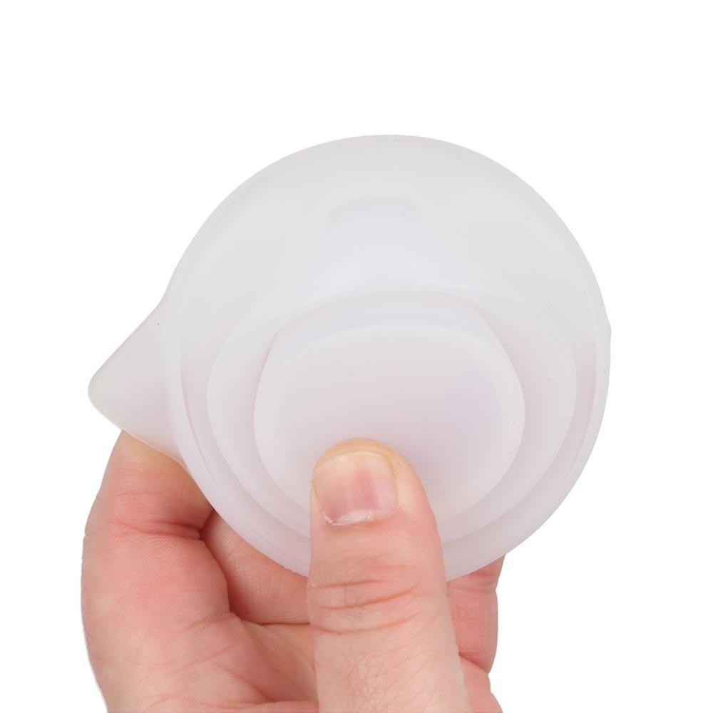 Copo Medidor de Silicone Dobrá - Resin Mixing Cups Silicone Reusable Graduated avaliação e preço