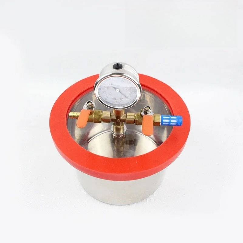 Câmara de Desgasificação a Vác - Vacuum Chamber Stainless Steel Acrylic Lid avaliação e preço