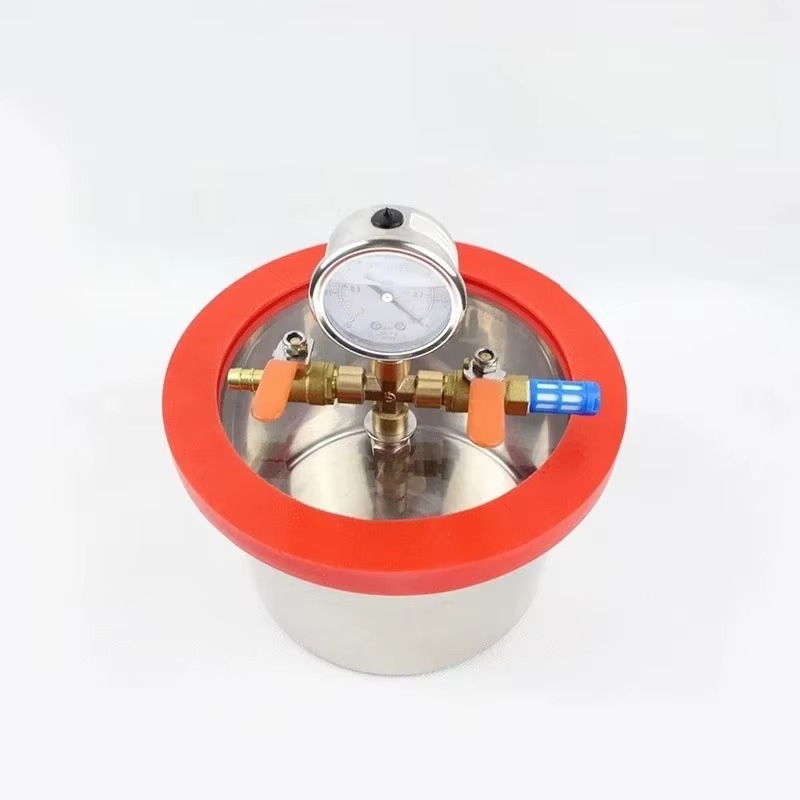 Câmara de degaseificação a vác - Vacuum Chamber Stainless Steel Acrylic Lid avaliação e preço