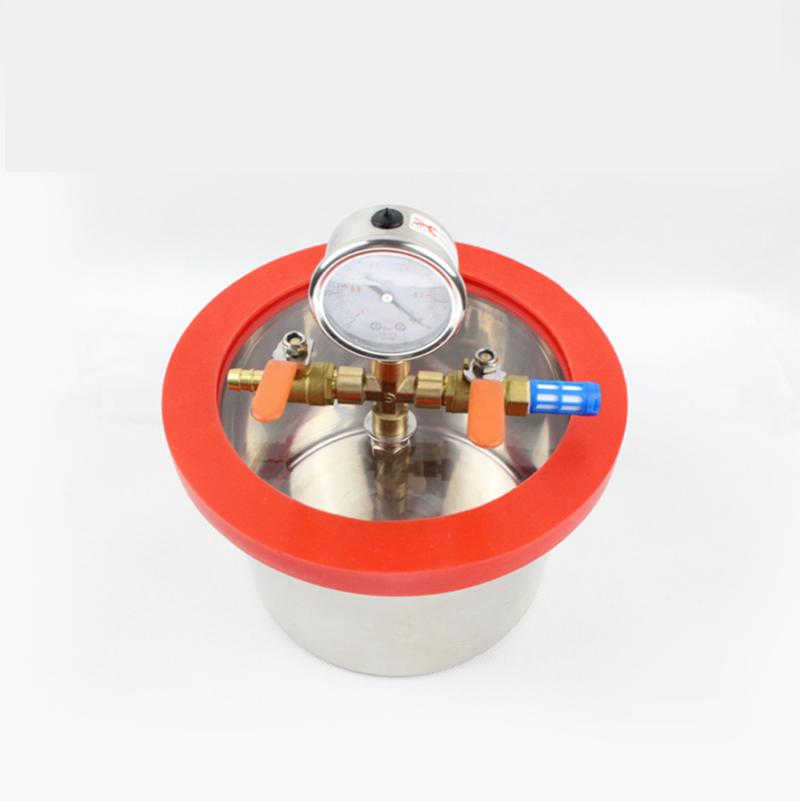 Câmara de desgaseificação a vá - Vacuum Chamber Stainless Steel Acrylic Lid avaliação e preço