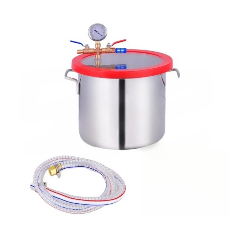 Câmara de desgaseificação a vá - Vacuum Chamber Stainless Steel Acrylic Lid avaliação e preço