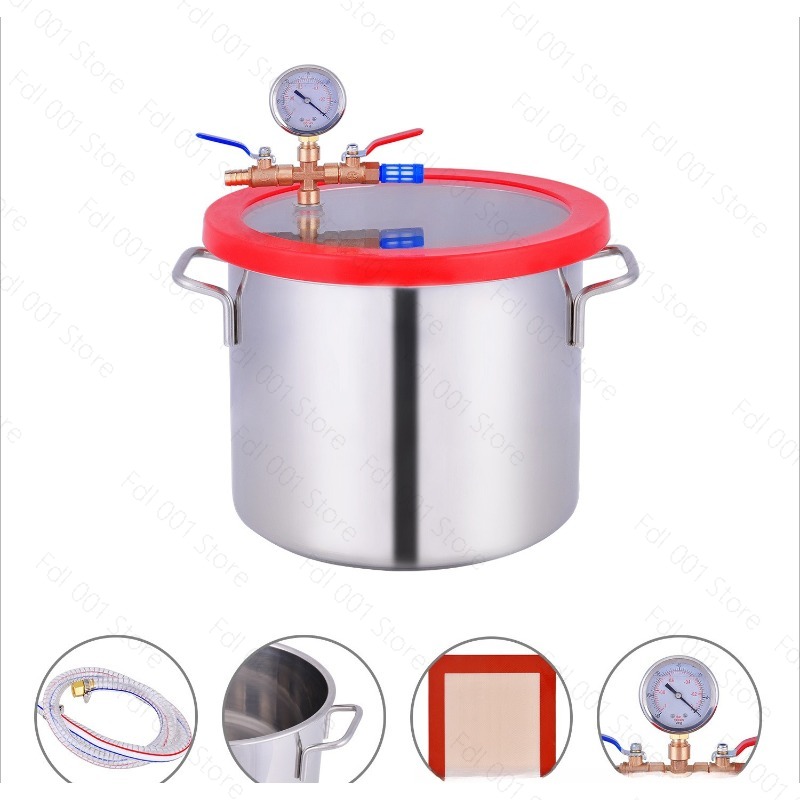 Câmara de Desgasificação a Vác - Vacuum Chamber Stainless Steel Acrylic Lid avaliação e preço