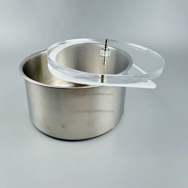 Câmara de degaseificação a vác - Vacuum Chamber Stainless Steel Acrylic Lid avaliação e preço