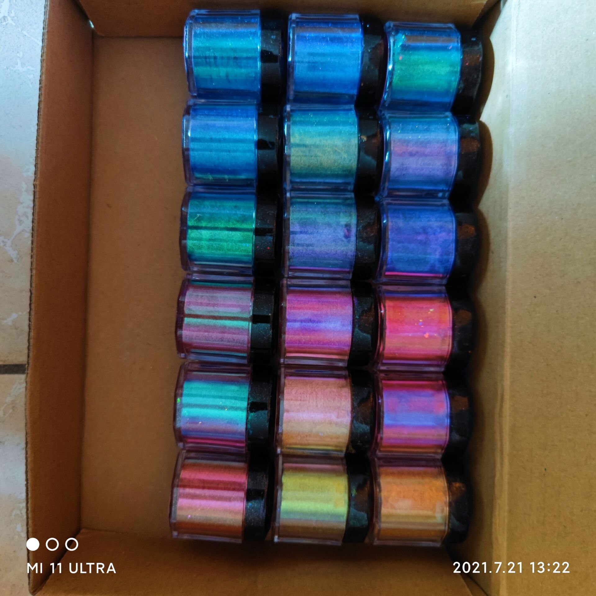 A granel Metálico Pigmento Cam - Mica Powder Pigment Metallic Color Epoxy avaliação e preço