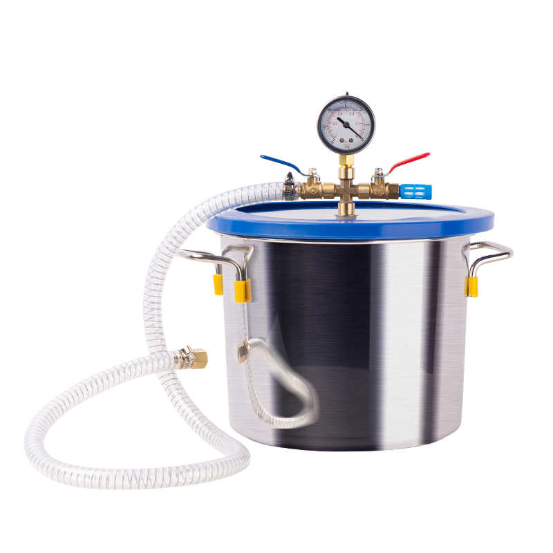 Câmara de desgaseificação a vá - Vacuum Chamber Stainless Steel Acrylic Lid avaliação e preço