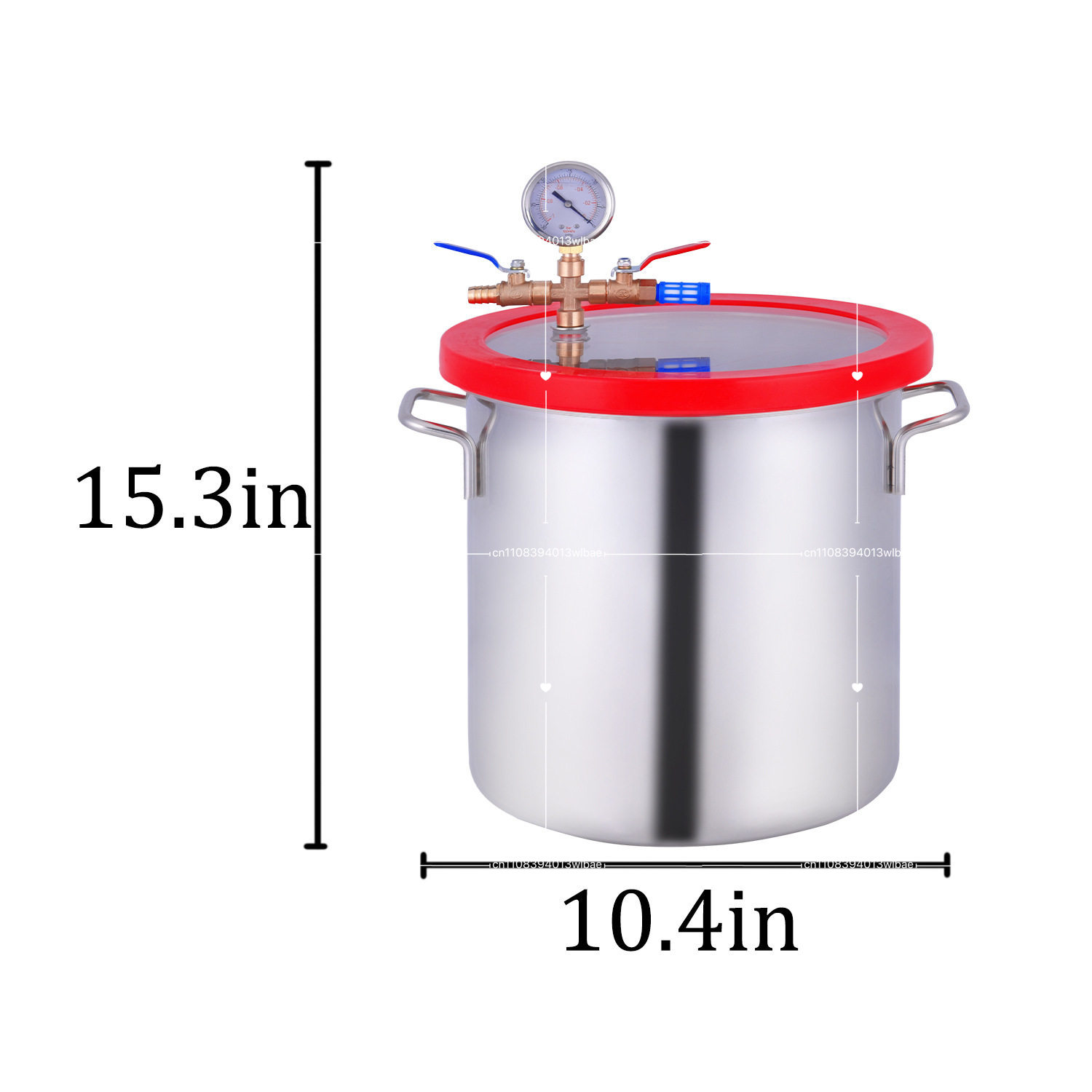 Câmara de Desgasificação a Vác - Vacuum Chamber Stainless Steel Acrylic Lid avaliação e preço