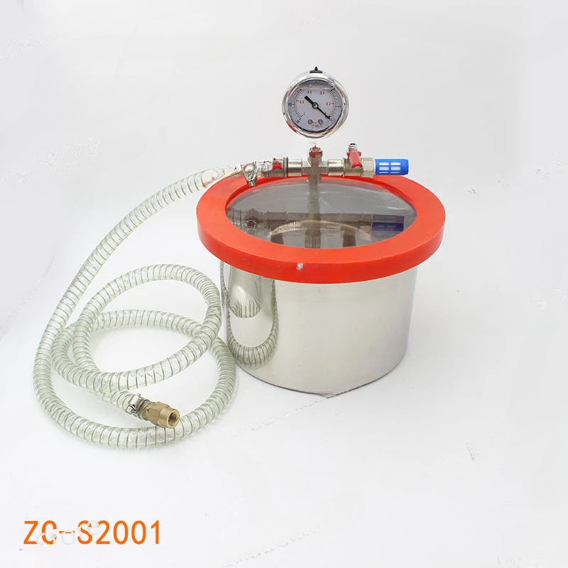 Aço inoxidável Desgaseificação - Vacuum Chamber Stainless Steel Acrylic Lid avaliação e preço