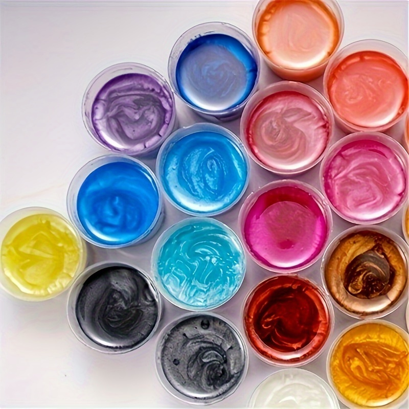20 cores, 20 ml, pó de magnési - Mica Powder Pigment Metallic Color Epoxy avaliação e preço