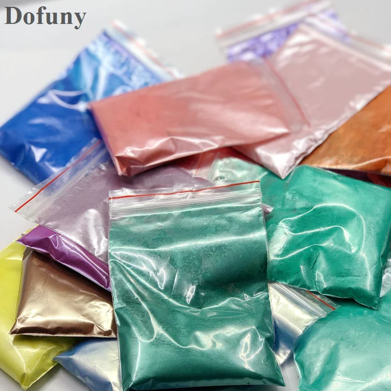 Pó de Mica Perolado Colorido 2 - Mica Powder Pigment Metallic Color Epoxy avaliação e preço